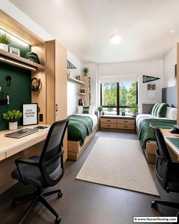 Study Nook Enhancements - 25 Boys Dorm Room Ideas for Stylish Spaces