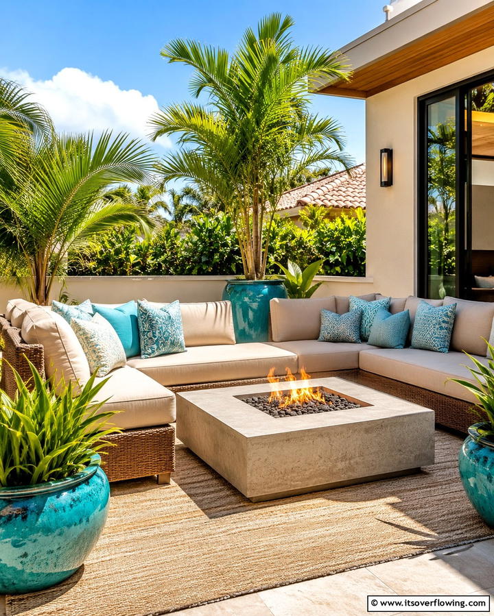 Stylish Outdoor Living Room - 30 2000s Room Ideas for Nostalgic Y2K Vibes