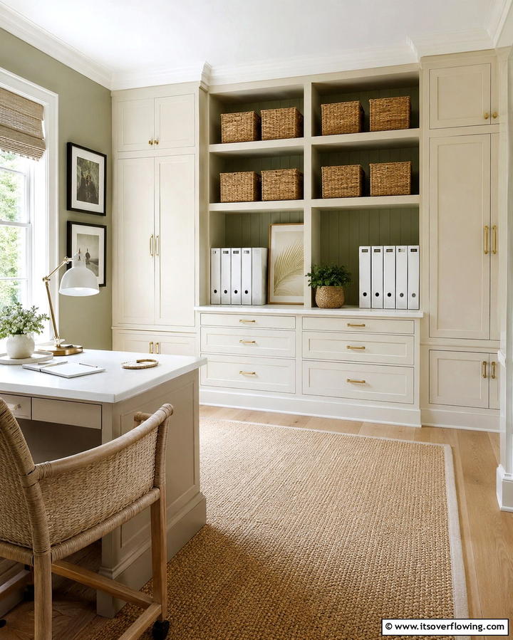 Stylish Storage Solutions - 30 Home Office Ideas Designed Specifically for Her