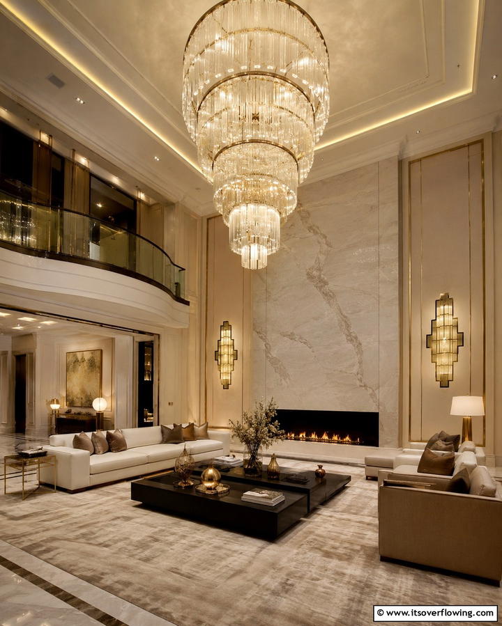 Stylized Lighting Fixtures - 30 Art Deco Interior Design Ideas for Glamorous Spaces