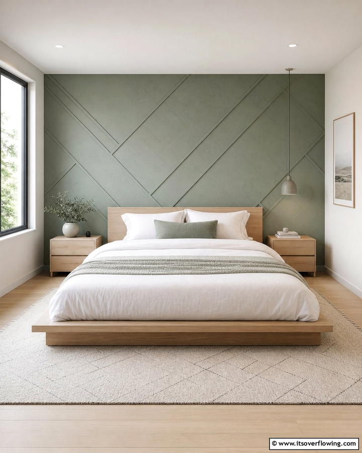 Subdued Accent Walls - 21 Minimalist Apartment Ideas to Maximize Small Spaces