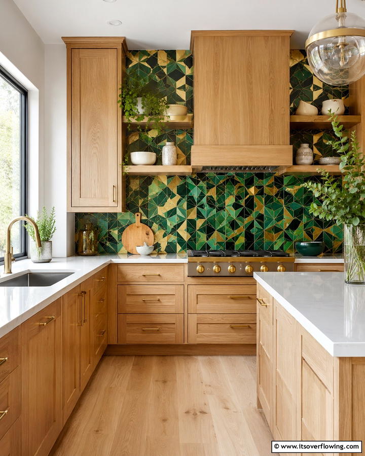 Subtle Elegance with Soft Tones - 30 White Oak Cabinet Kitchen Ideas for Timeless Style