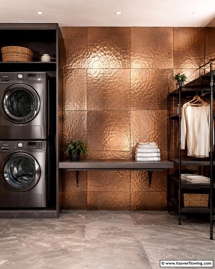 Subway Tiles - 30 Laundry Room Tile Ideas for Durable Style Updates