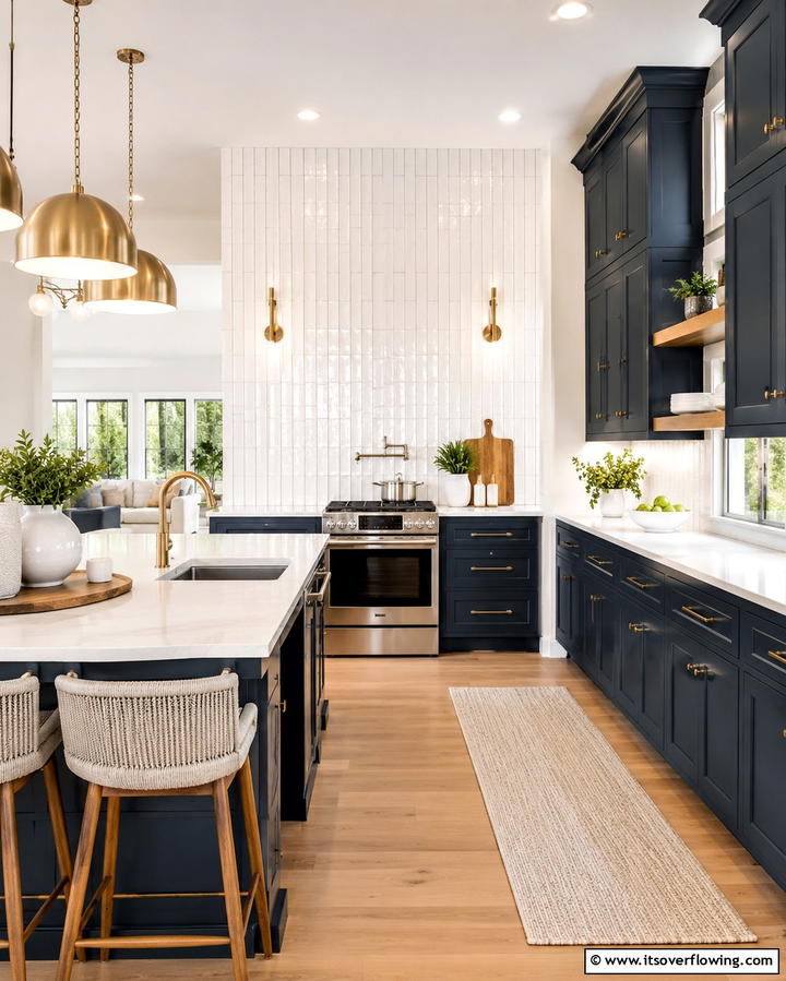 Subway Tiles for Timeless Appeal - 25 Kitchen Accent Wall Ideas for a Stylish Upgrade