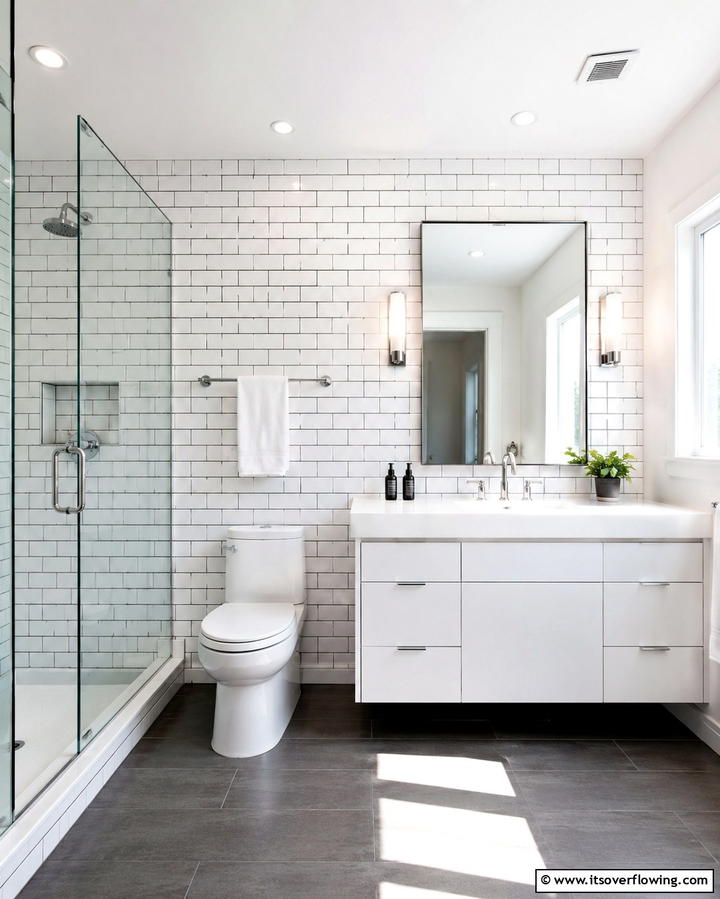 Subway Tiles for Timeless Appeal - 25 Bathroom Backsplash Ideas for a Stylish Upgrade