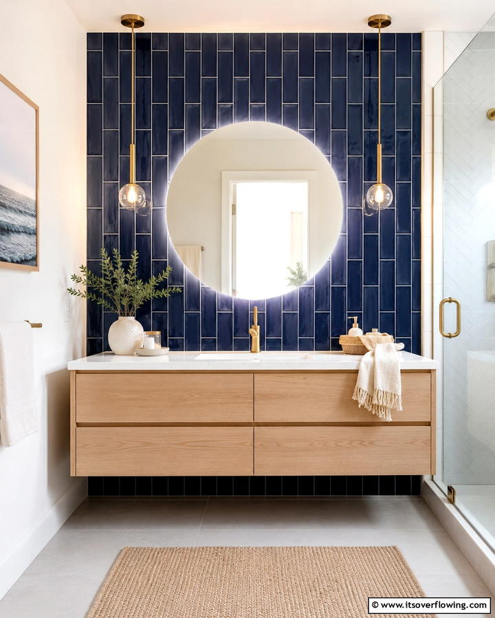 Subway Tiles with a Twist - 25 Bathroom Backsplash Ideas for a Stylish Upgrade