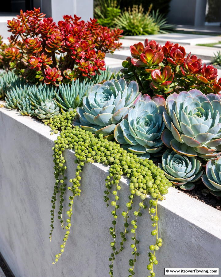 Succulent ArrangementsExact - 25 Xeriscape Ideas for Low-Water Landscaping