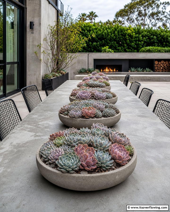 Succulent Centerpieces - 25 Succulent Garden Ideas for Low-Maintenance Beauty