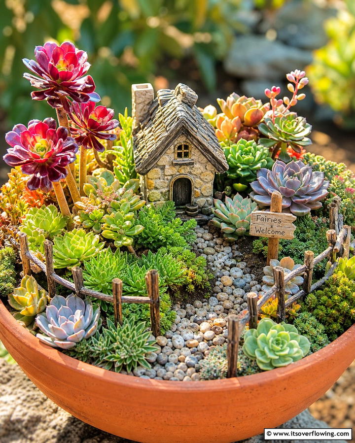 Succulent Fairy GardenExact - 25 Succulent Garden Ideas for Low-Maintenance Beauty