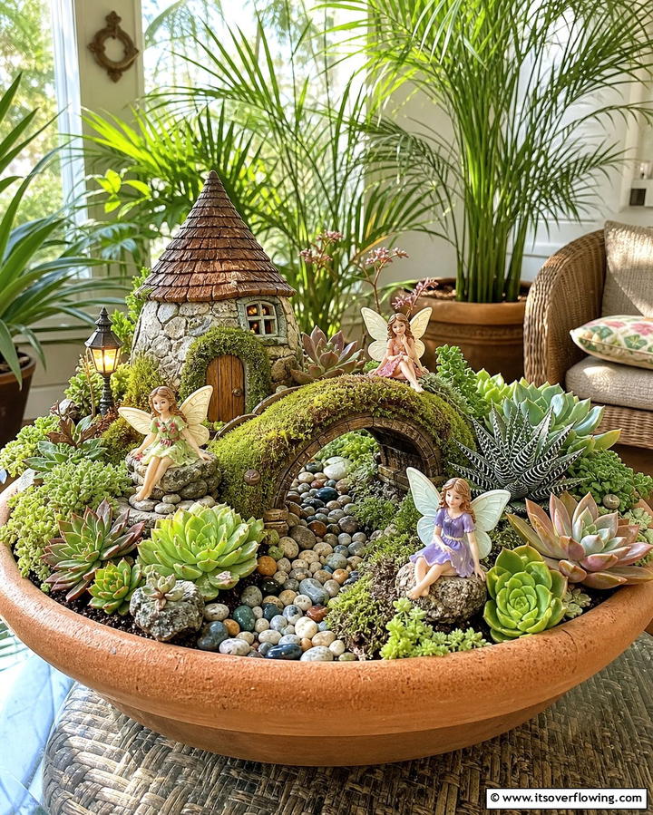Succulent Fairy GardenOne - 25 Succulent Garden Ideas for Low-Maintenance Beauty