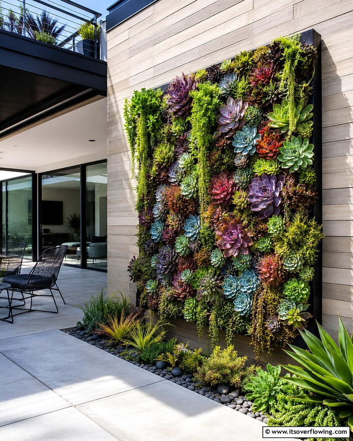 Succulents for Modern Appeal - 25 Patio Plants to Beautify Your Outdoor Living Space