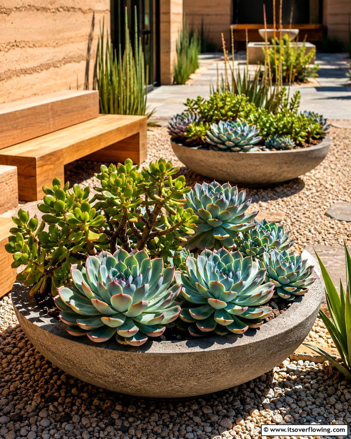Succulents for a Low Maintenance Appeal - 25 Patio Plants to Beautify Your Outdoor Living Space