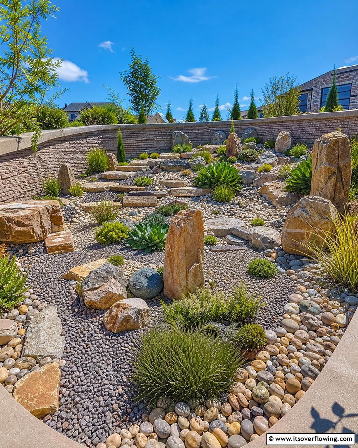 Sunken Rock Garden - 20 Sunken Garden Ideas for a Unique Landscape