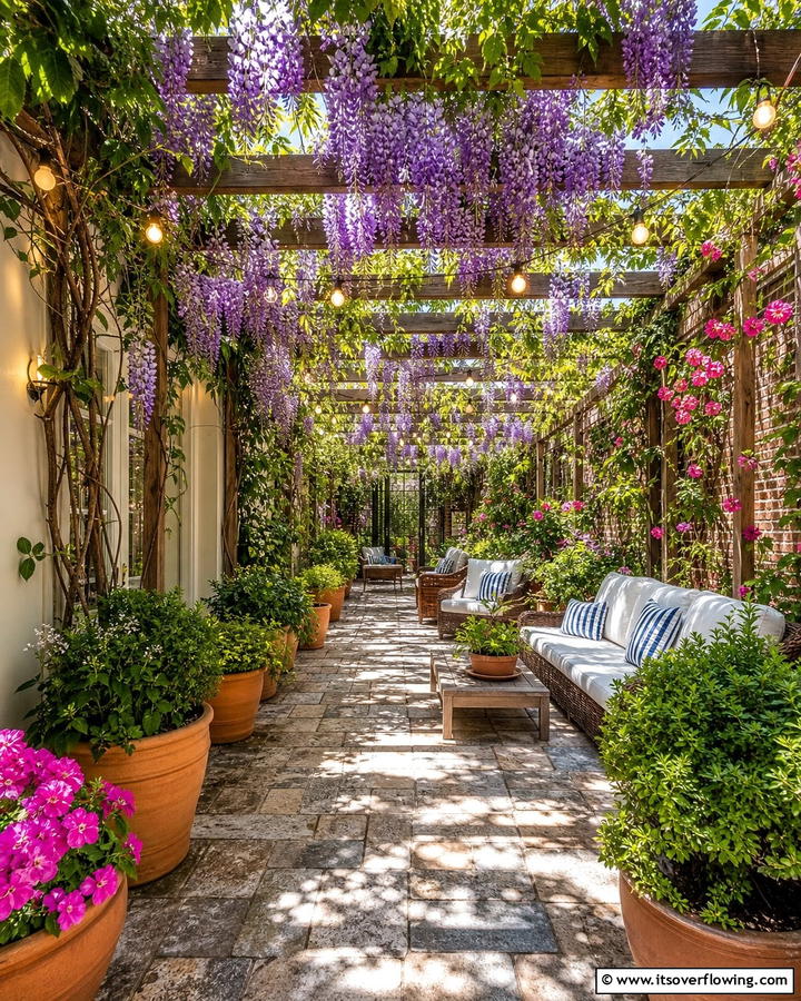 Sunshade Structures for Comfort - 20 Narrow Garden Ideas to Maximize Small Outdoor Spaces