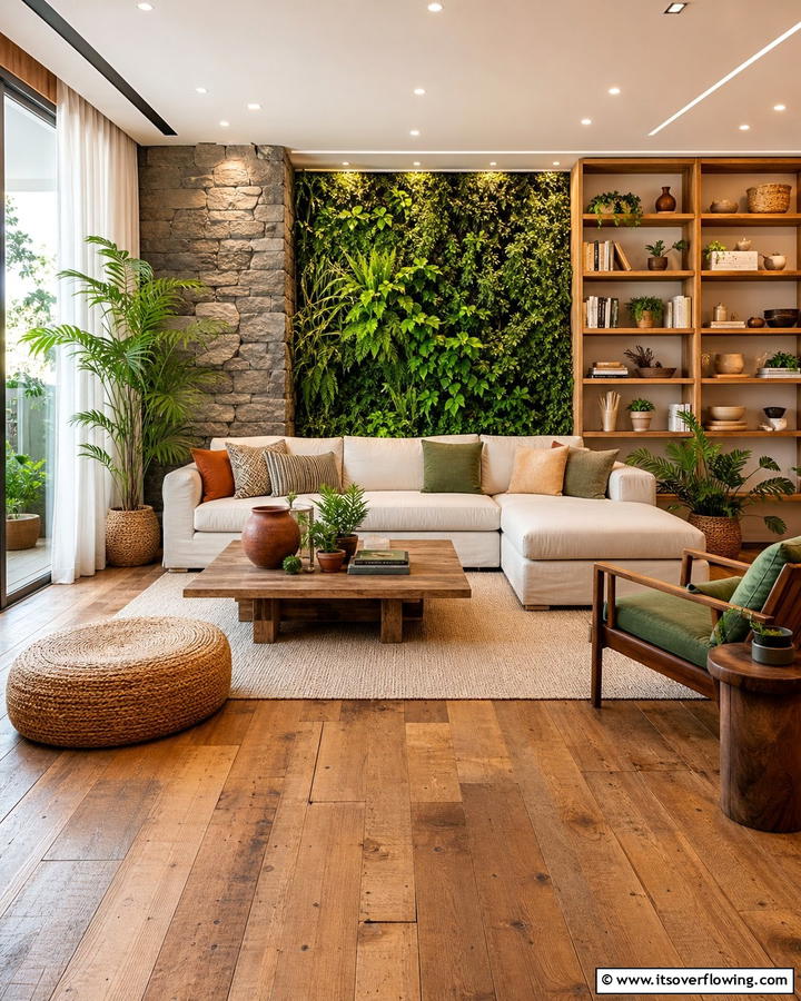 Sustainable Design Focus - 21 Modern Living Room Ideas for Stylish Gatherings