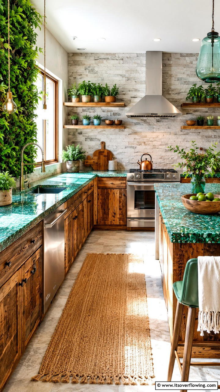 Sustainable Eclectic Design - 30 Eclectic Kitchen Ideas for Bold Design Lovers