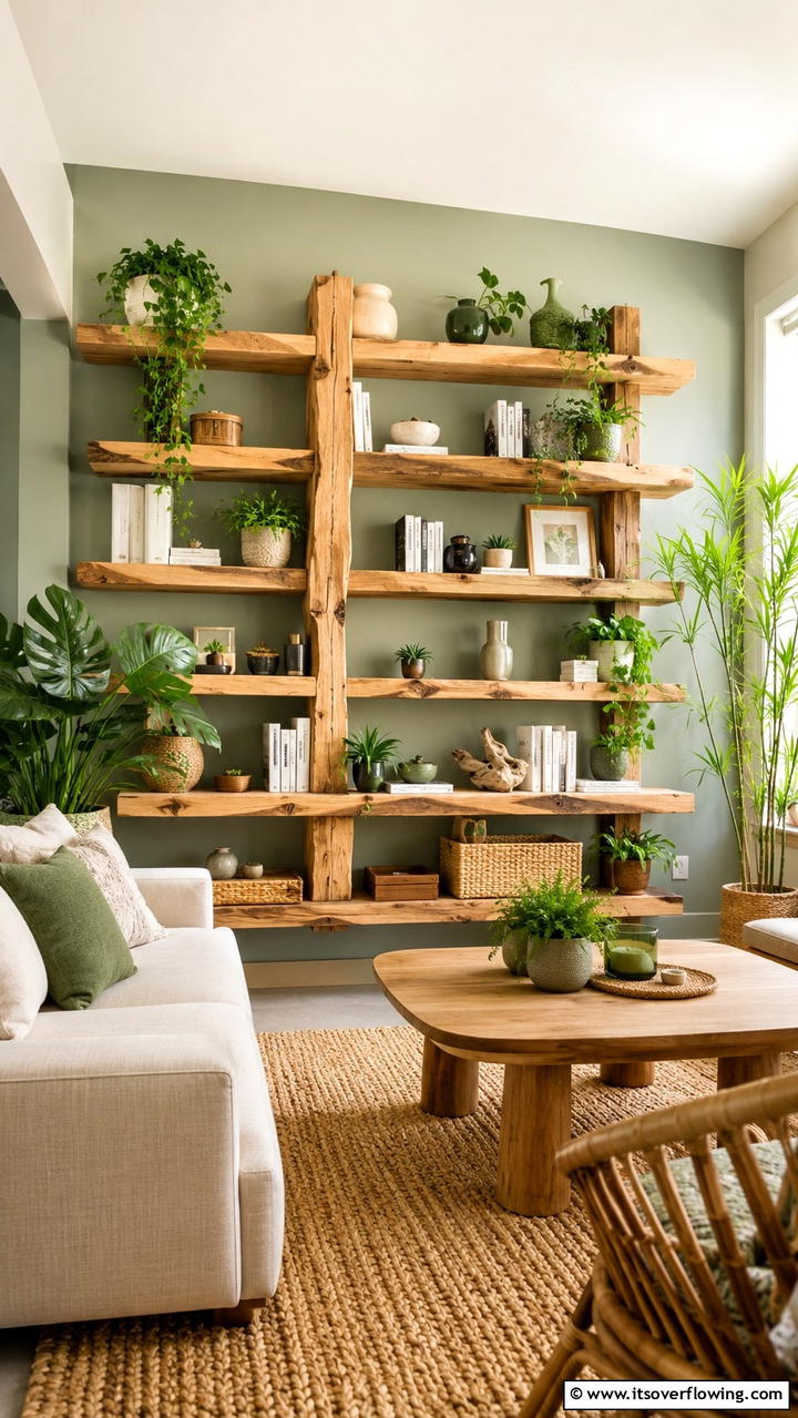 Sustainable Eco Friendly Shelf Design - 30 Bookshelf Organization Ideas for Stylish Order