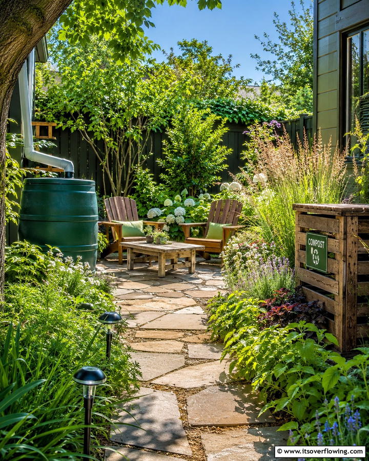 Sustainable Green Space - 30 Patio Garden Ideas for Lush Small-Space Greenery