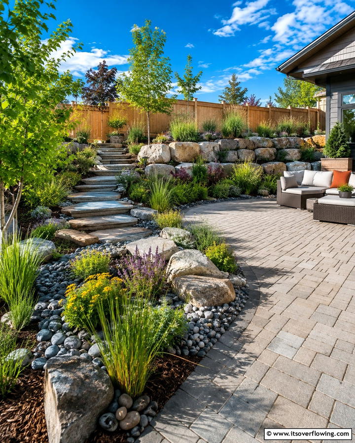 Sustainable Hardscape Planning with AI - 25 AI Landscape Design Ideas for the Modern Homeowner