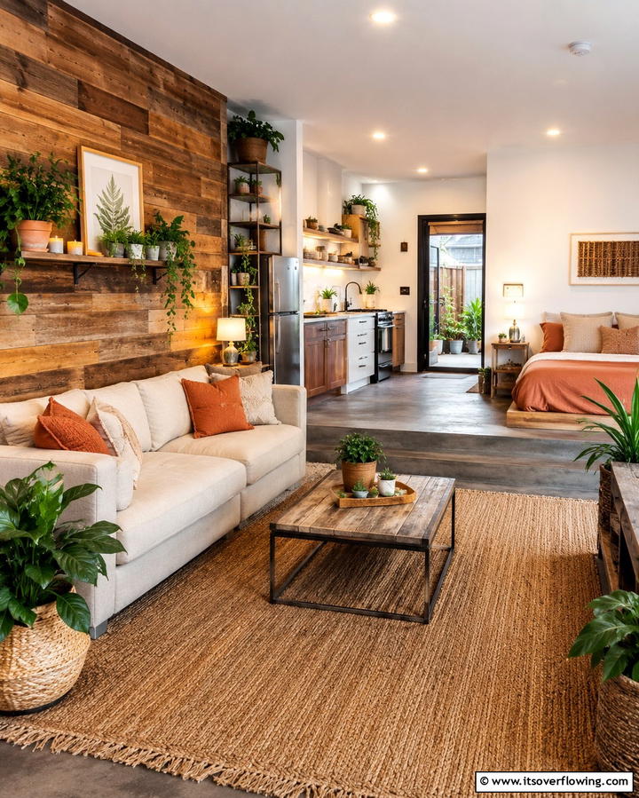 Sustainable Material Usage - 30 Studio Apartment Ideas to Maximize Small Space Efficiency