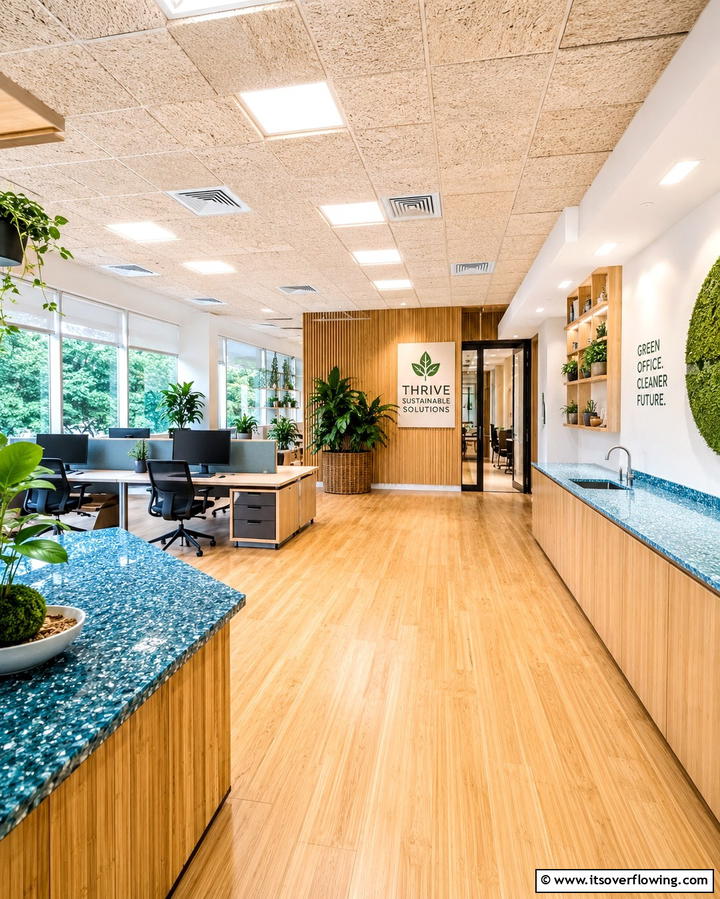Sustainable Office Design - 25 Office Interior Design Ideas for a Productive and Stylish Workspace