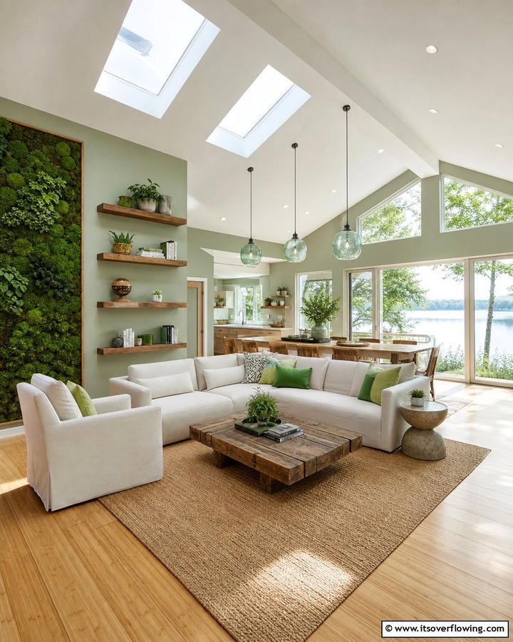 Sustainable Upgrades - 21 Lake House Decorating Ideas for Serene Waterfront Vibes
