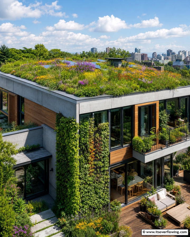 Sustainable Urban Retreat - 25 Houses With Green Roofs for Eco-Friendly Living