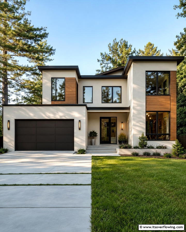 Swiss Coffee - 25 Off-white Paint Colors for Home Exteriors- Timeless and Elegant