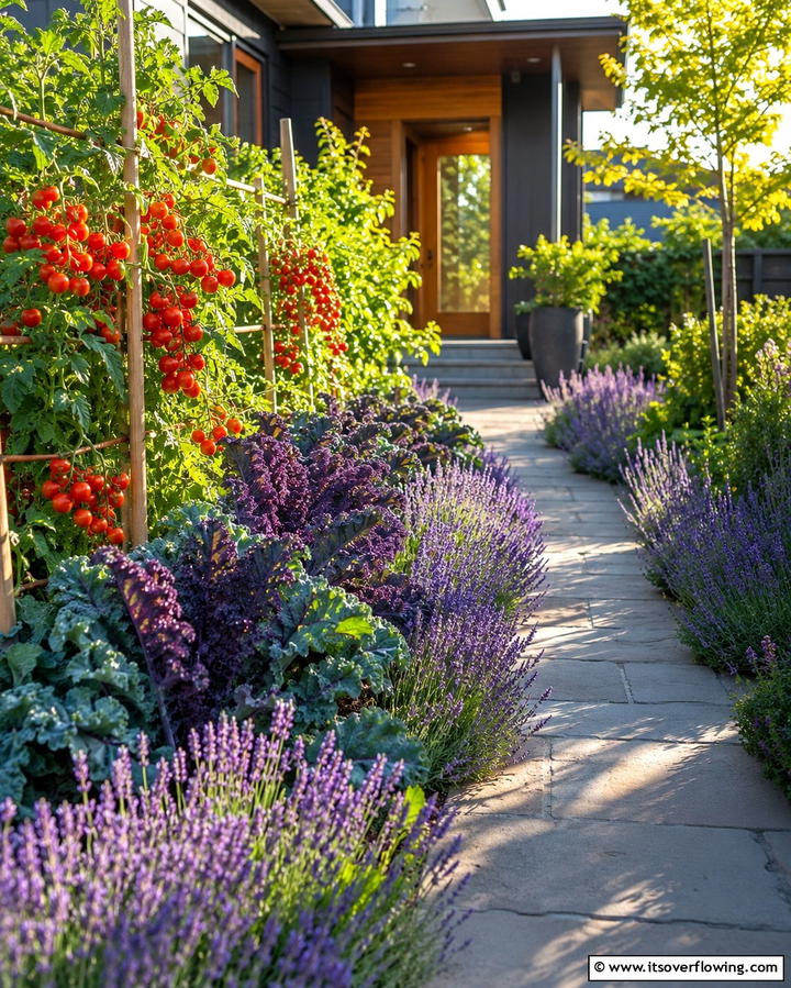 Symmetrical Layouts for Order - 30 Small Front Yard Landscaping Ideas to Maximize Space