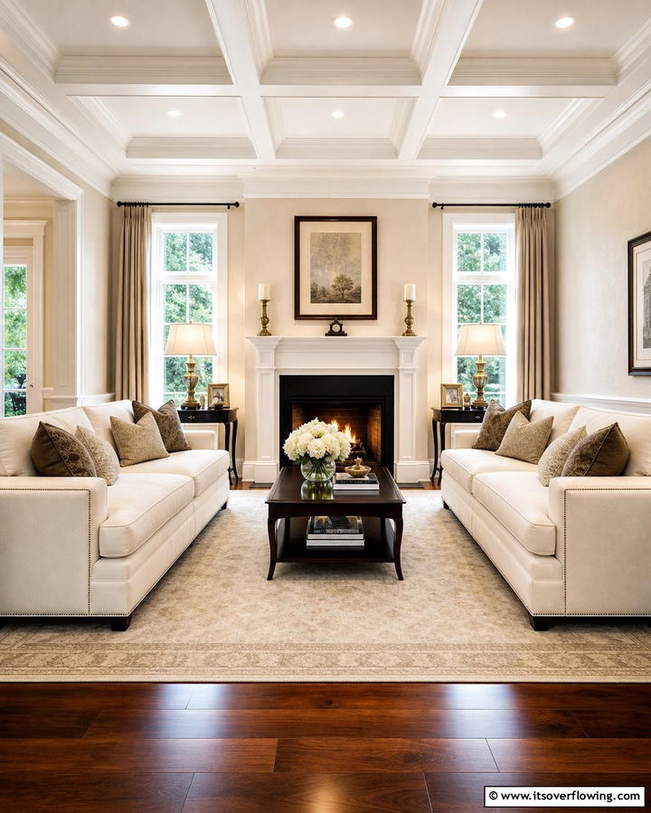 Symmetrical Room Layouts - 25 Traditional Interior Design Ideas for Classic Homes