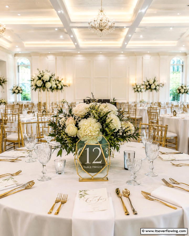 Table Numbers with Style - 30 Creative Wedding Sign Ideas to Personalize Events