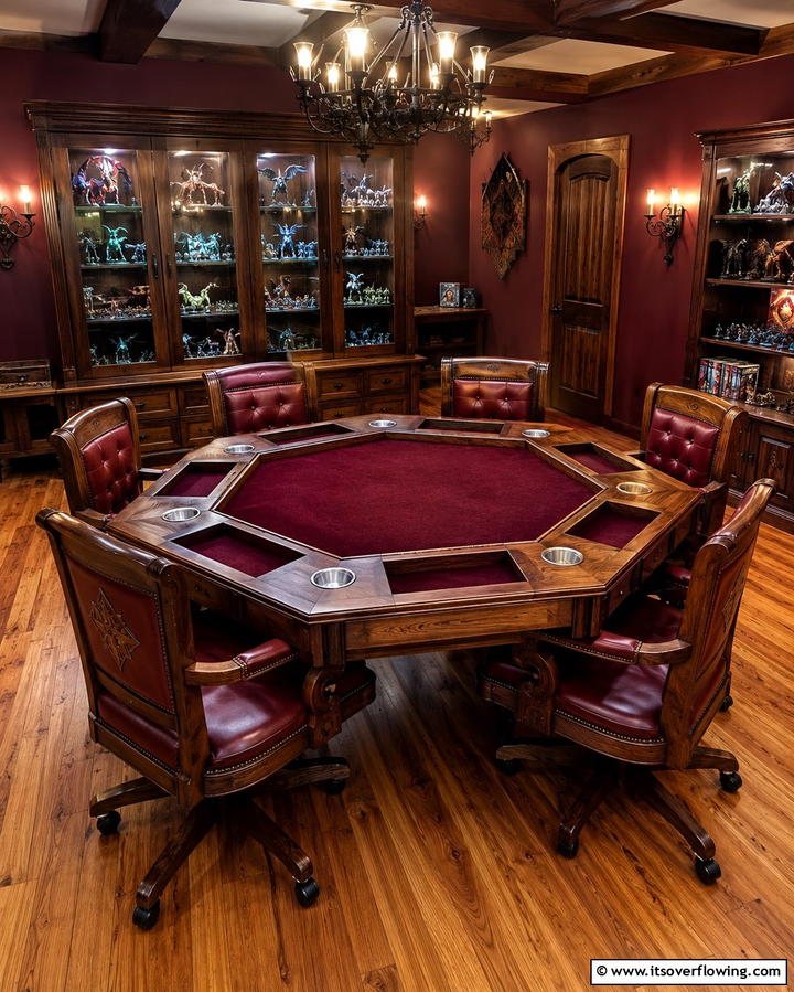 Tabletop Gaming Retreat - 30 Game Room Ideas for Fun Home Entertainment Spaces