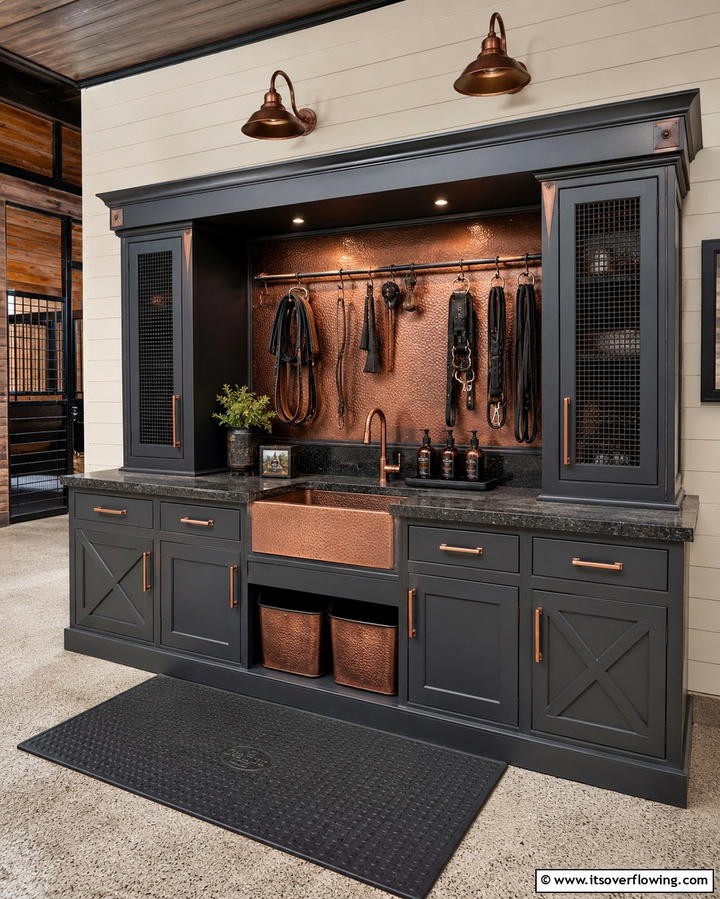 Tack Cleaning StationOne - 30 Functional Tack Room Organization Solutions