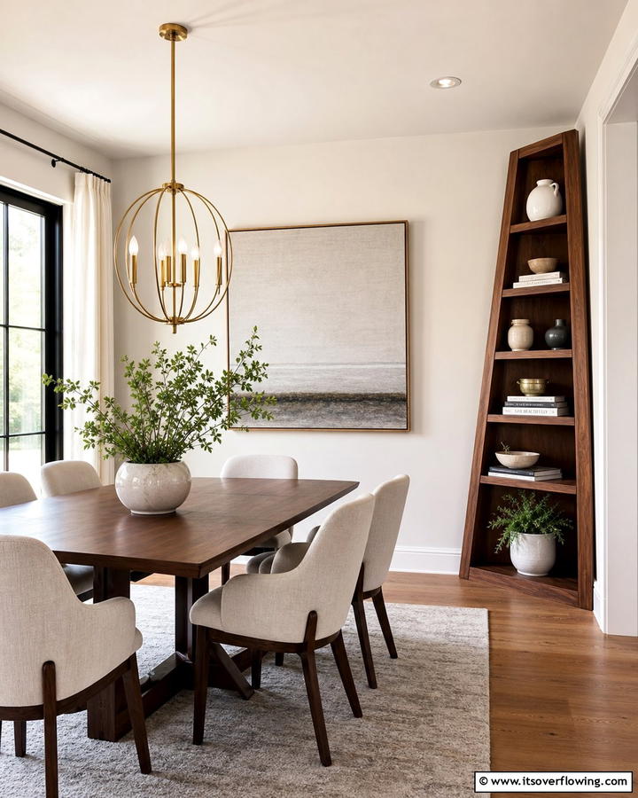 Tapered Corner Bookshelves - 20 Space-Saving Corner Bookshelf Ideas for Your Home
