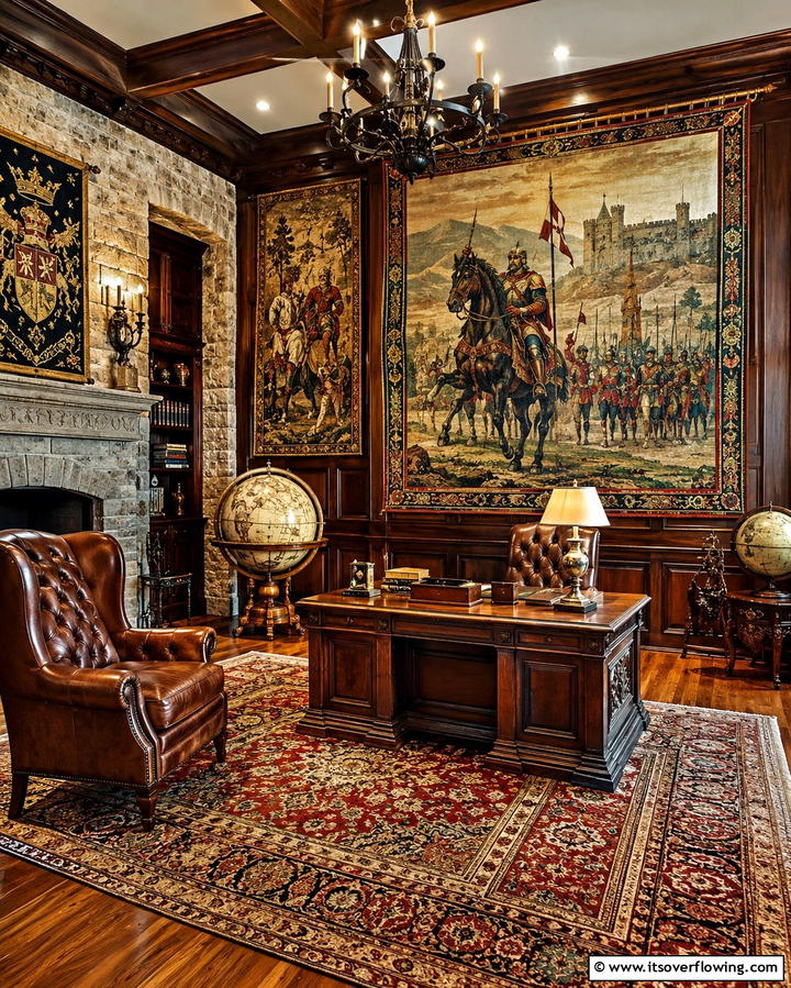 Tapestries and Wall Hangings - 25 Medieval Home Decor Ideas for a Unique Style