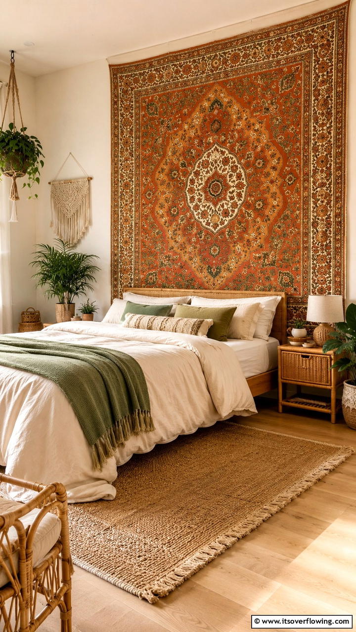 Tapestry Hangings - 21 Stylish Wall Decor Ideas to Refresh Your Living Space