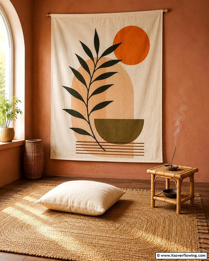 Tapestry or Fabric Art - 25 Large Wall Decor Ideas to Make a Bold Statement