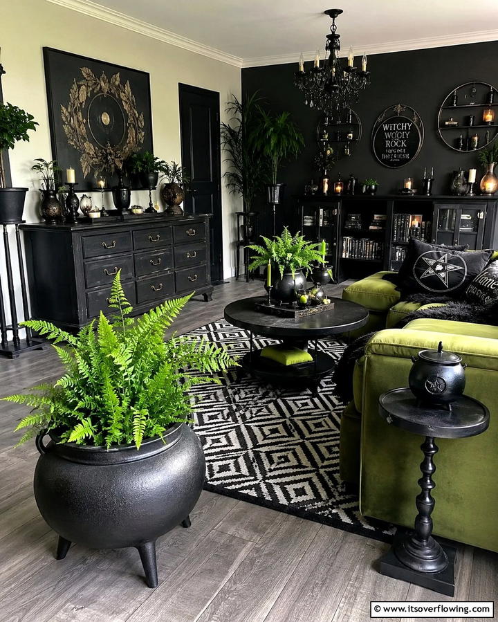 Tarot Inspired Decor - 30 Enchanting Witchy Living Room Decor Ideas