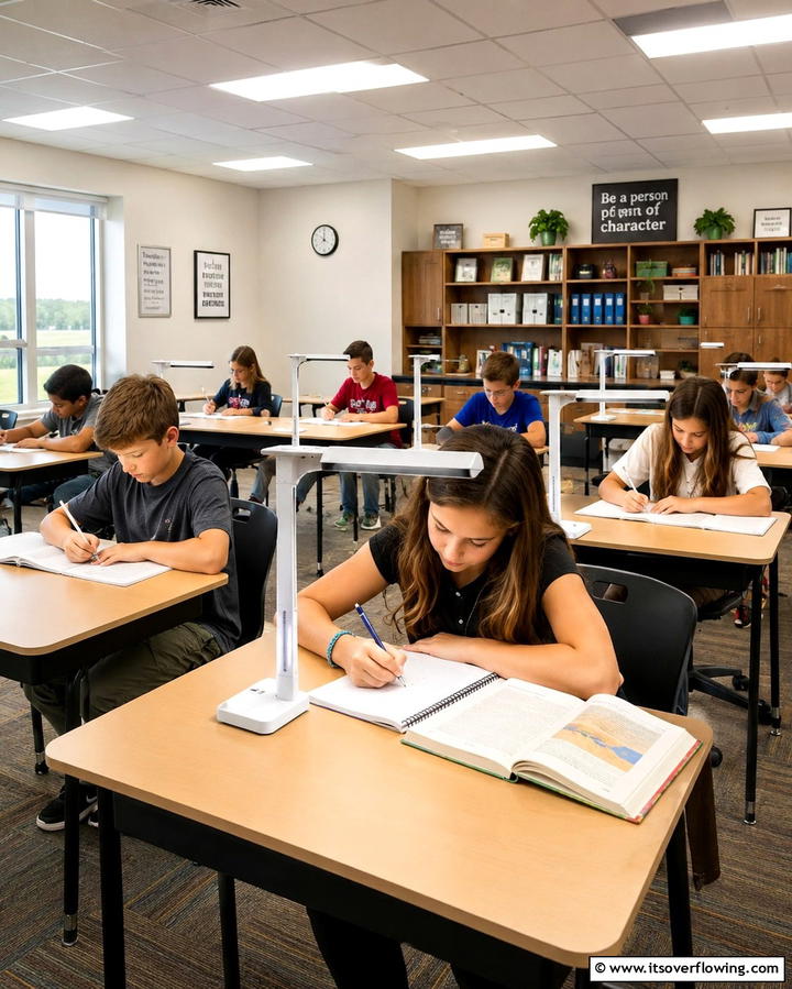 Task Specific Desk Lamps - 25 Classroom Lighting Ideas for Better Learning