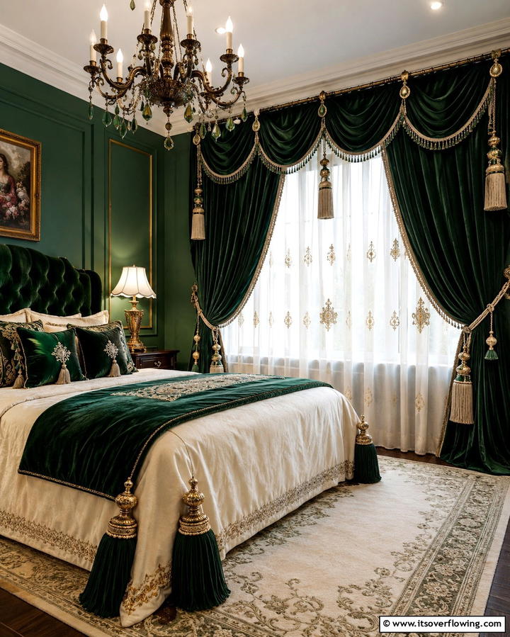 Tassel Details on Decor - 25 Grandmillennial Style Bedroom Ideas for a Chic Look