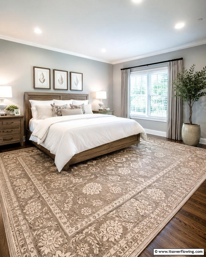 Taupe Area Rug - 20 Taupe Bedroom Ideas for a Serene Retreat