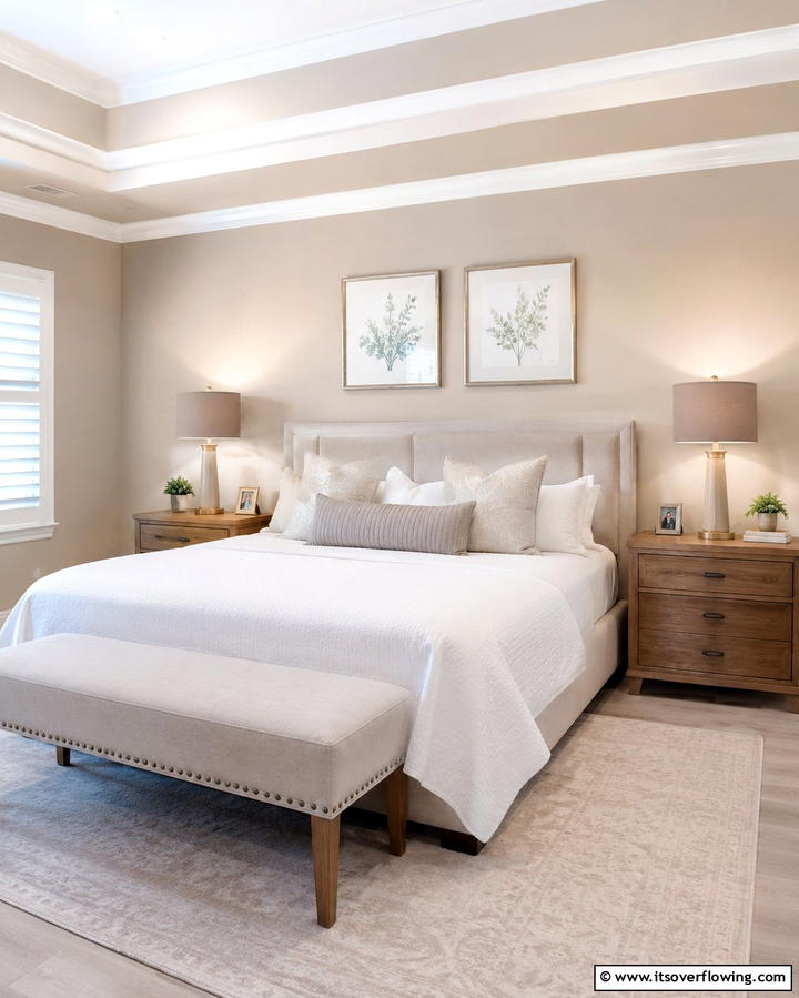 Taupe Lampshades - 20 Taupe Bedroom Ideas for a Serene Retreat