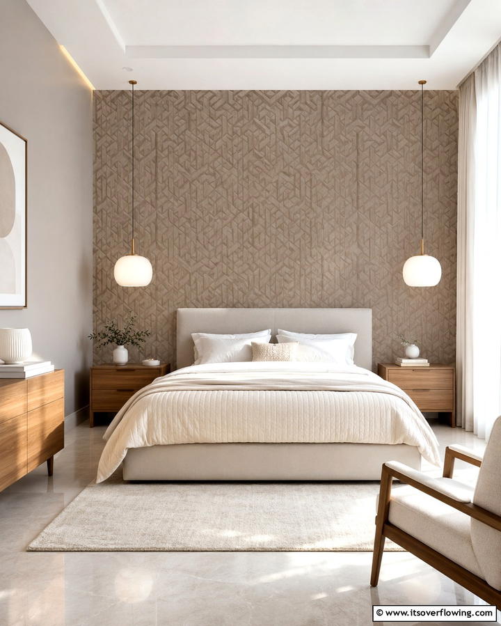 Taupe Wallpaper - 20 Taupe Bedroom Ideas for a Serene Retreat