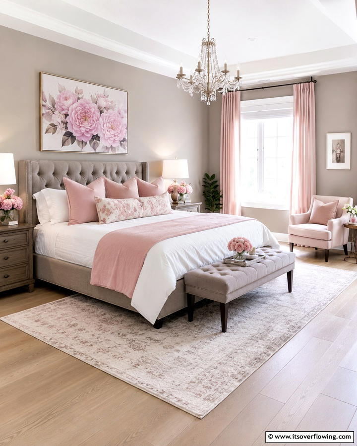Taupe and Blush Pink Palette - 20 Taupe Bedroom Ideas for a Serene Retreat