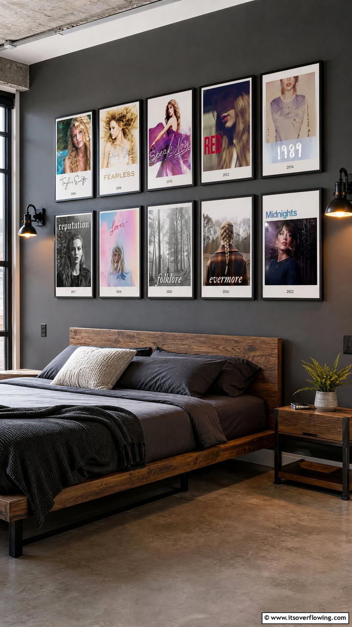 Taylor Swift Era Posters - 25 Taylor Swift Themed Bedroom Decor Ideas for Fans