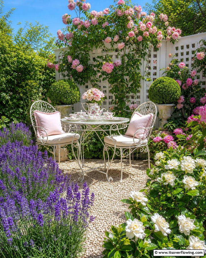 Tea Time Retreat - 20 Garden Nook Ideas to Create a Cozy Outdoor Retreat