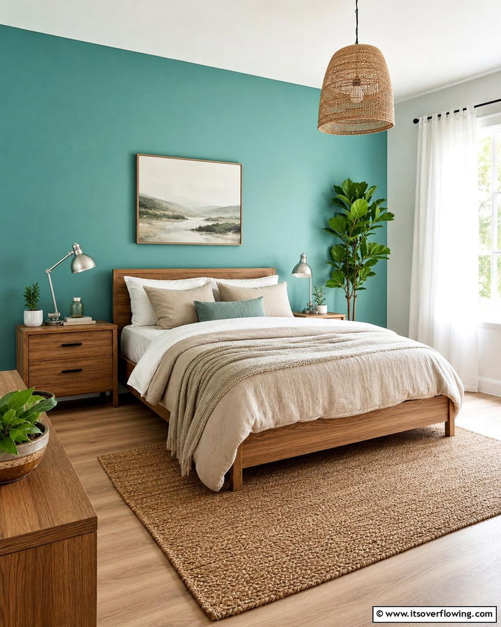 Teal Tranquility - 21 Accent Wall Color Ideas for Bold Interior Transformations