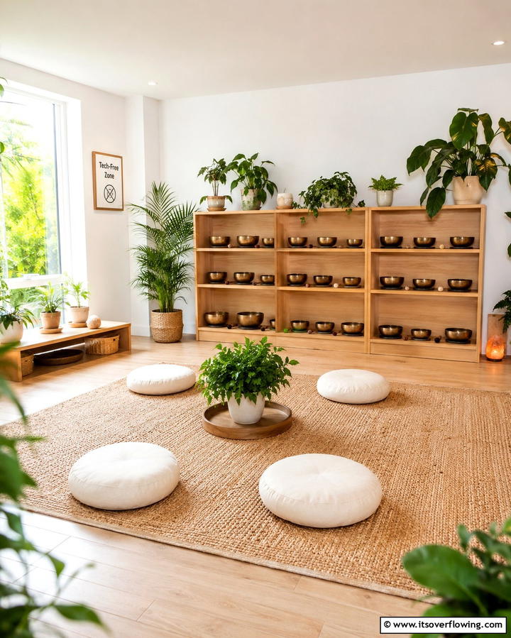 Tech Free Zone - 25 Meditation Room Ideas for Peaceful Retreats