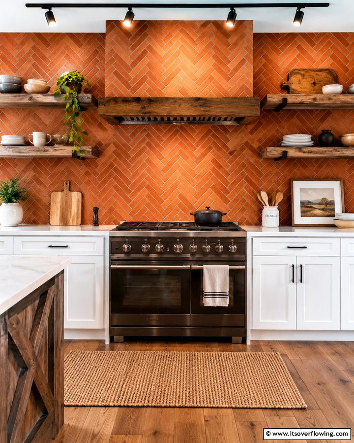 Terracotta Kitchen Backsplash - 30 Earthy Terracotta Home Decor Design Inspirations