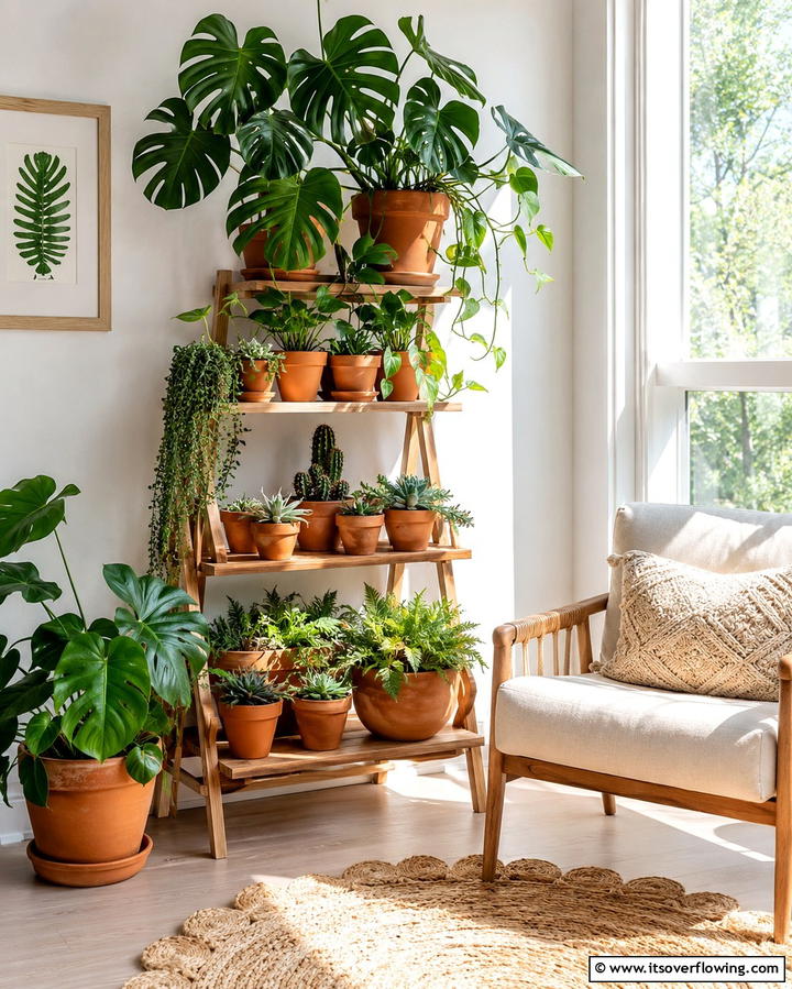 Terracotta Planters for Indoor Greenery - 30 Earthy Terracotta Home Decor Design Inspirations